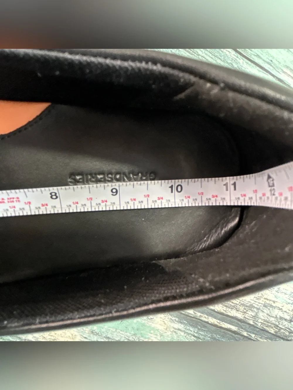 Cole Haan Grand Laser Penny Driving Loafer Mens Size 10.5M Black Leather